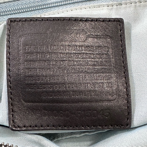 Coach Soho Pleated North South Tote F15045 And Trifold Wallet Set SV/Black - Picture 5 of 15